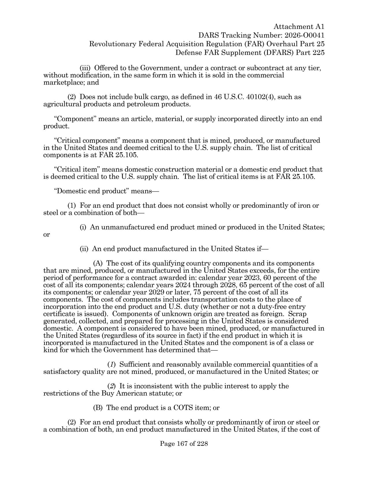 Source page for 252.225-7036