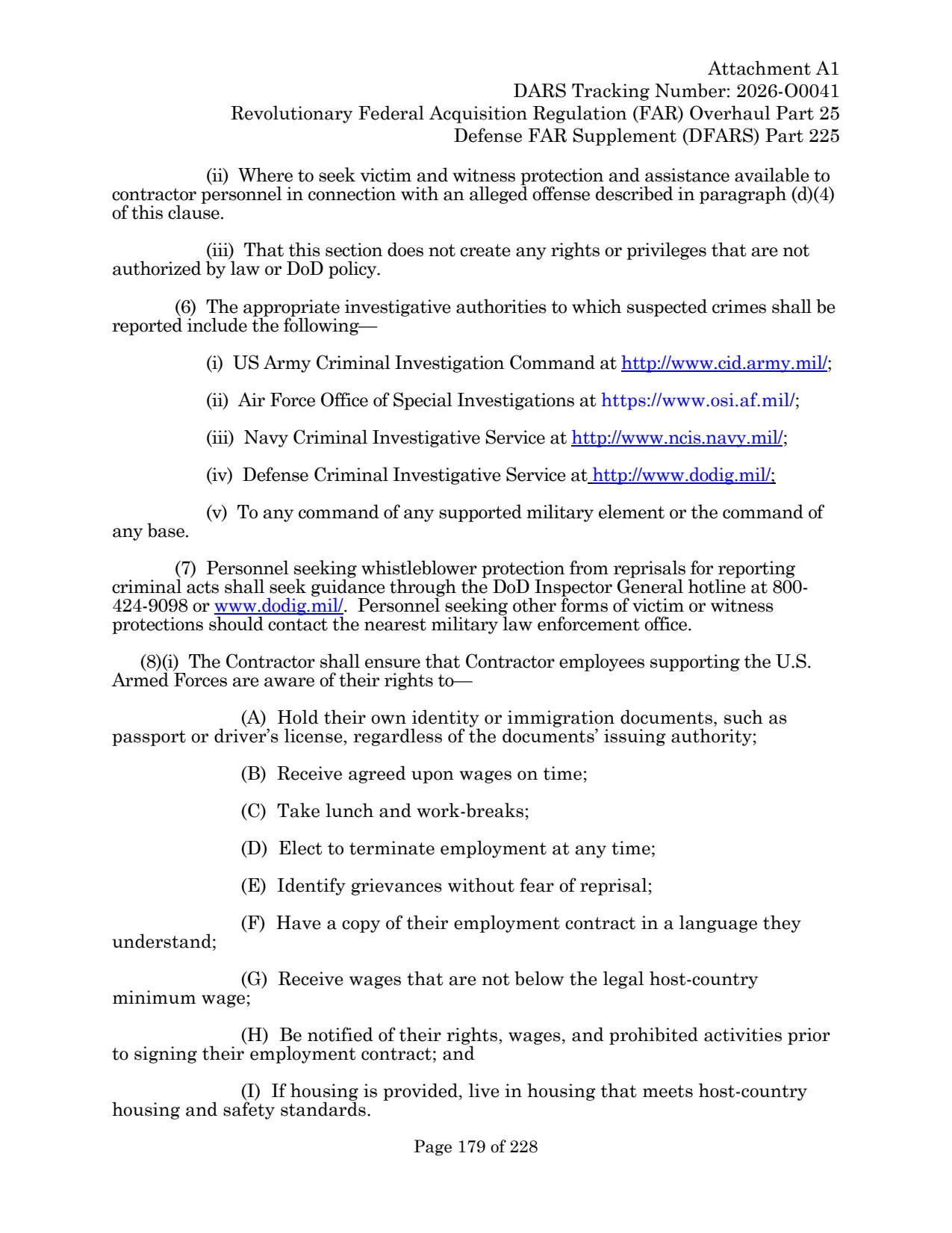 Source page for 252.225-7040
